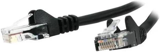 Alt view image 2 of 3 - Belkin A3L791-30-BLK-S 30 ft. Cat 5E Black Network Cable