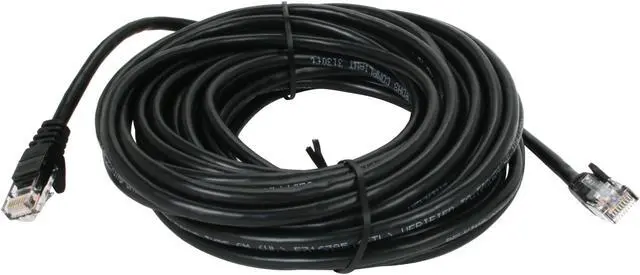Alt view image 3 of 3 - Belkin A3L791-30-BLK-S 30 ft. Cat 5E Black Network Cable
