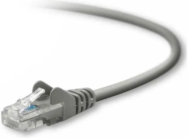 Alt view image 2 of 3 - Belkin A3L791-20-S 20 ft. Cat 5E Gray Patch Cable