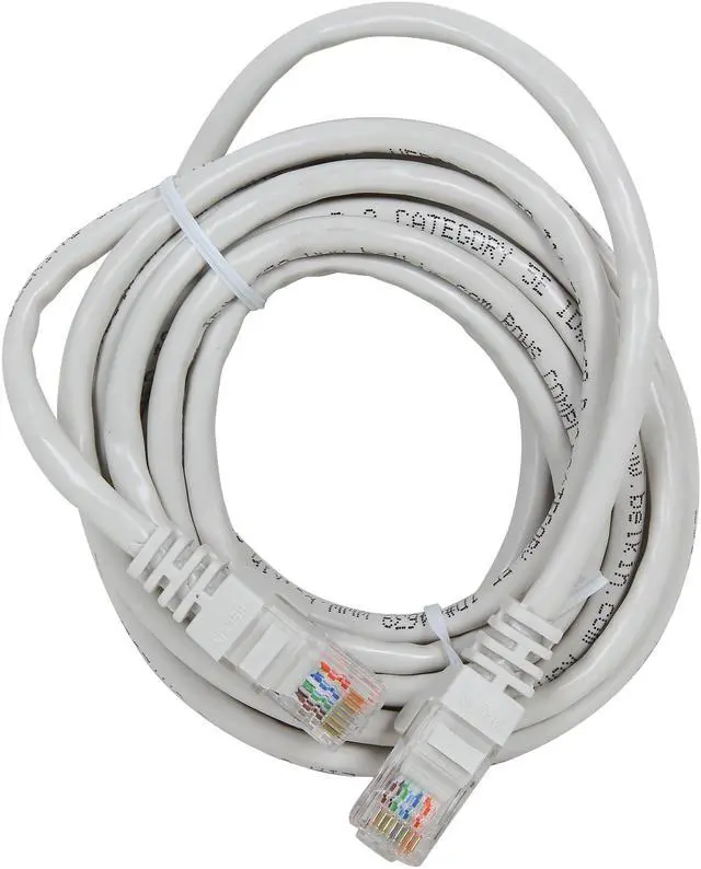 Alt view image 2 of 3 - Belkin A3L791-10-WHT-S 10 ft. Cat 5E White Patch Cable