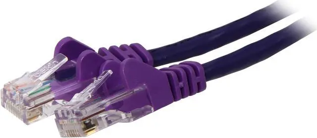 Main image of Belkin A3L791-10-PUR-S 10 ft. Cat 5E Purple Patch Cable