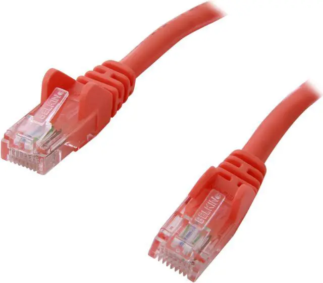 Main image of Belkin A3L791-10-ORG-S 10 ft. Cat 5E Orange Patch Cable