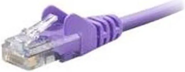 Alt view image 2 of 2 - Belkin A3L791-03-PUR-S 3 ft. Cat 5E Purple Patch Cable