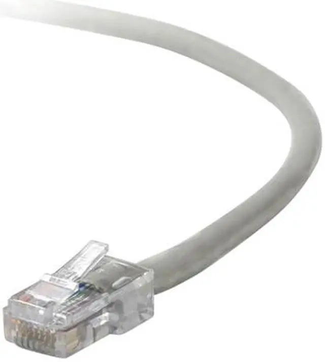 Alt view image 2 of 2 - Belkin A3L781-07 7 ft. Cat 5E Gray Patch Cable