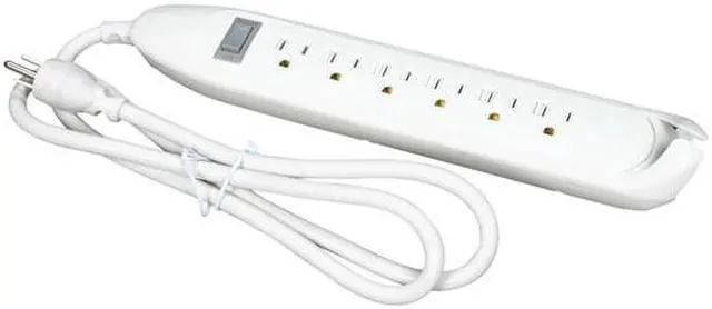 Main image of BELKIN F9D160-04 6 Outlets Power Strip 4 ft. Cord Length