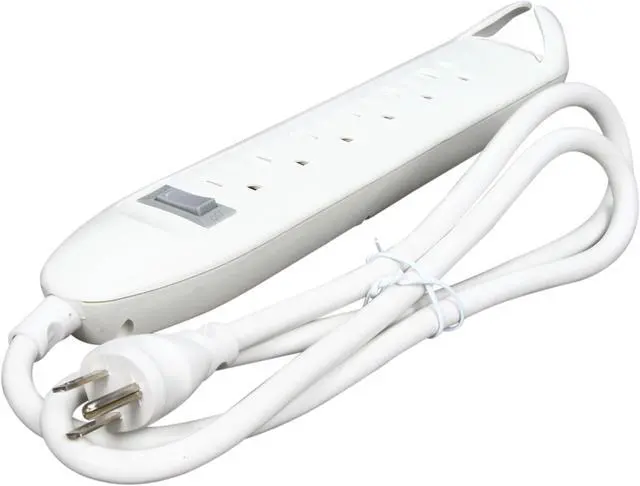 Alt view image 3 of 4 - BELKIN F9D160-04 6 Outlets Power Strip 4 ft. Cord Length
