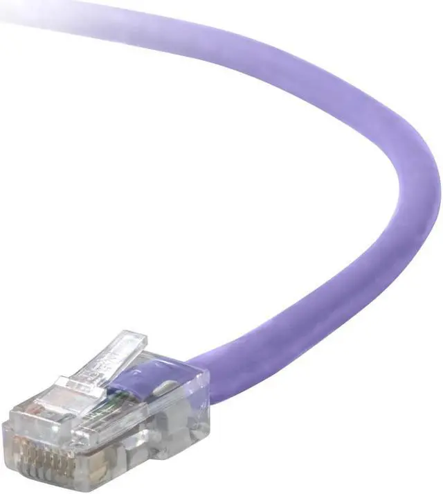 Main image of Belkin A3L791-04-PUR 4 ft. Cat 5E Purple CAT 5e RJ45(M-M)  Purple Patch Cable