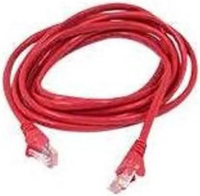 Alt view image 2 of 2 - Belkin A3L980-15-RED-S 15 ft. Cat 6 Red CAT6 RJ45M/RJ45M Red  Patch Cable