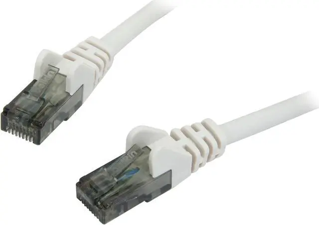 Main image of Belkin A3L980-14-WHT-S 14 ft. Cat 6 White UTP RJ45M/RJ45M Snagless  Patch Cable