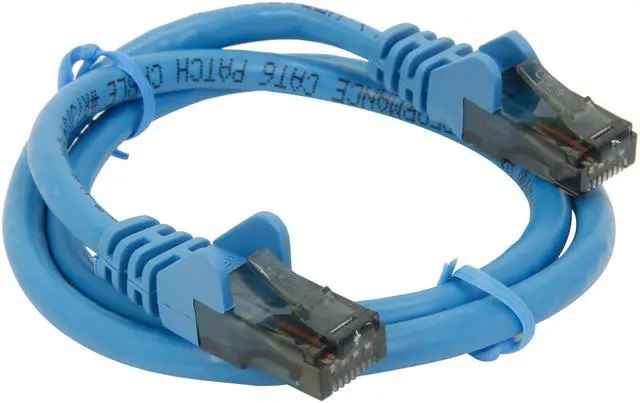 Alt view image 2 of 3 - Belkin A3L980-02-BLU-S                           2 ft. Cat 6 Blue UTP RJ45M/RJ45M Snagless  Patch Cable