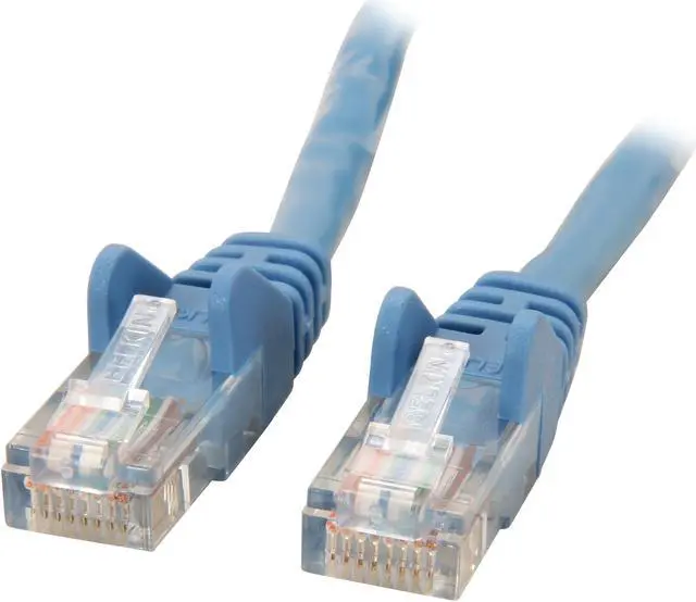 Main image of Belkin A3L791-08-BLU-S 8 ft. Cat 5E Blue UTP RJ45M/RJ45M Snagless  Patch Cable