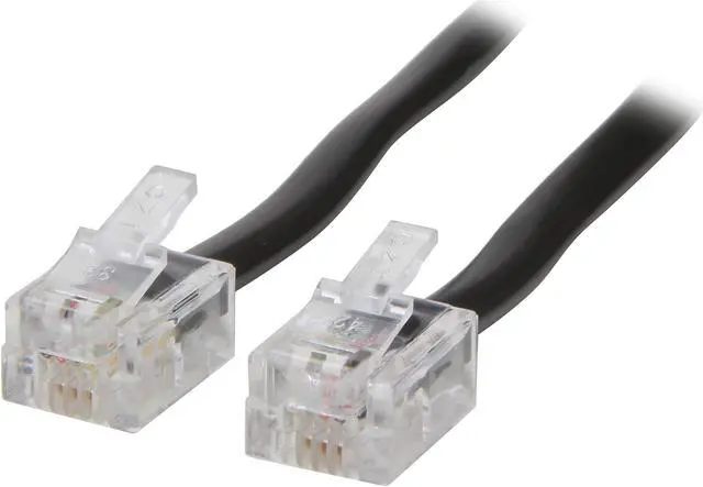 Main image of Belkin Model F8V100-25-BK 25 ft. RJ-11 Phone Cable Male to Male