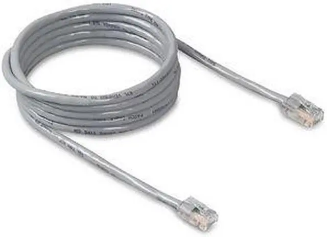Main image of Belkin A3L781-10 10 ft. Cat 5E Grey CAT5e RJ45(M-M)  Patch Cable