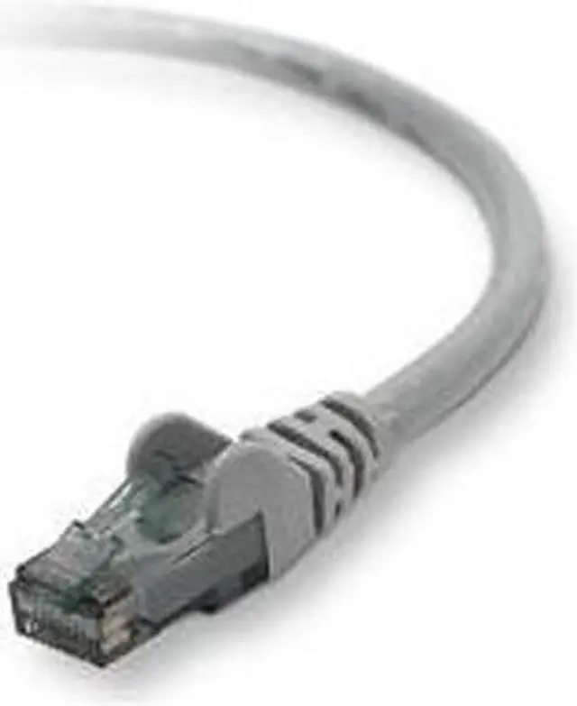 Alt view image 2 of 2 - Belkin A3L980B14-S 14 ft. Cat 6 RJ45M/RJ45M Snagless Patch Cable