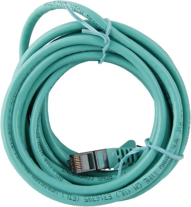 Alt view image 2 of 3 - Belkin A3L980-12-GRN-S 12 ft. Cat 6 Green UTP RJ45M/RJ45M Snagless  Patch Cable