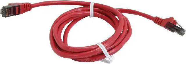 Alt view image 2 of 3 - Belkin A3L980-06-RED-S 6 ft. Cat 6 Red UTP RJ45M/RJ45M Snagless  Patch Cable