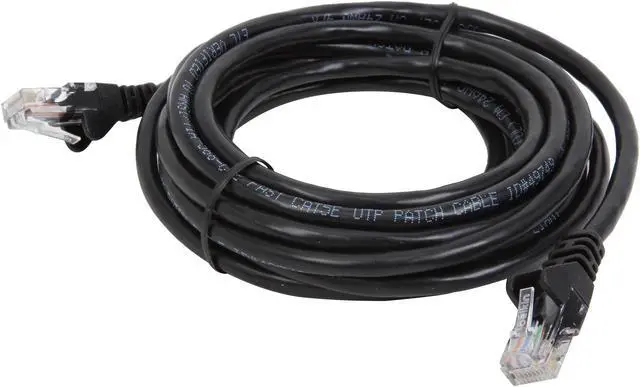 Alt view image 2 of 3 - Belkin A3L791-12-BLK-S 12 ft. Cat 5E Black RJ45M/RJ45M Snagless  Patch Cable