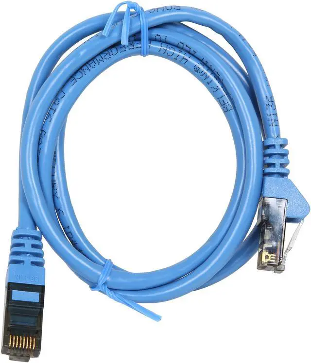 Alt view image 2 of 3 - Belkin A3L980B03-BLU-S 3 ft. Cat 6 Blue UTP RJ45M/RJ45M Snagless  Patch Cable
