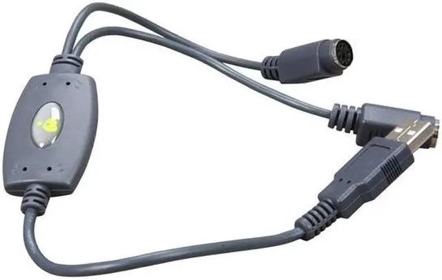 Alt view image 2 of 4 - IOGEAR Model GUC10KM 16.5" PS/2  to USB Adapter for keyboard/ mouse