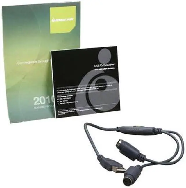 Alt view image 3 of 4 - IOGEAR Model GUC10KM 16.5" PS/2  to USB Adapter for keyboard/ mouse