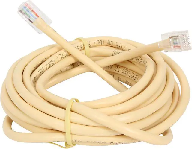 Alt view image 2 of 3 - Belkin A3L791-15-YLW 15 ft. Cat 5E Yellow UTP RJ45M/RJ45M Patch Cable