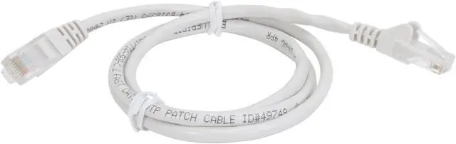 Alt view image 2 of 3 - Belkin A3L791-03-WHT-S 3 ft. Cat 5E White UTP RJ45M/RJ45M Snagless Patch Cable