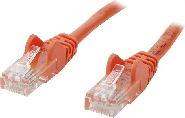 Main image of Belkin A3L791-06-ORG-S 6 ft. Cat 5E Orange UTP RJ45M/RJ45M Snagless Patch Cable