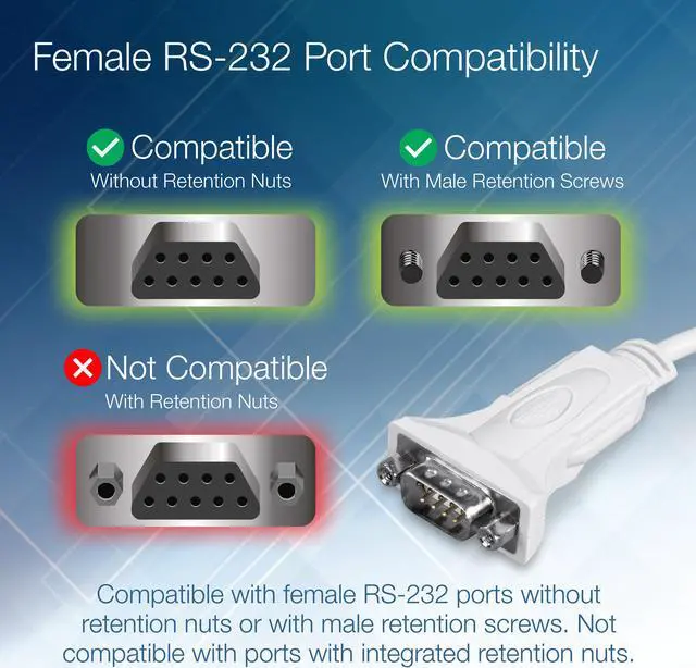 Alt view image 4 of 10 - TRENDnet Model TU-S9 USB to Serial 9-Pin Converter Cable, Connect a RS-232 Serial Device to a USB 2.0 Port, Supports Windows & Mac, USB 1.1, USB 2.0, USB 3.0, 21 Inch Cable Length, Plug & Play
