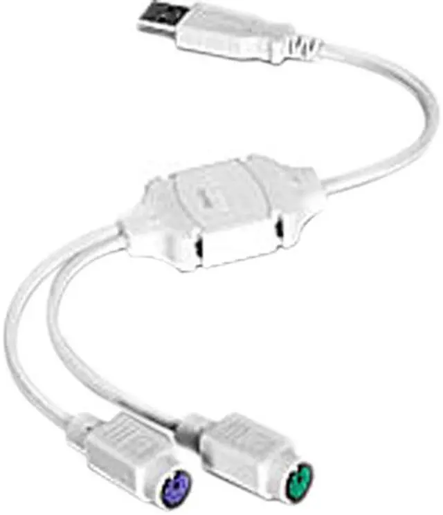 Main image of TRENDnet Model TU-PS2 0 ft. USB to PS/2 Converter
