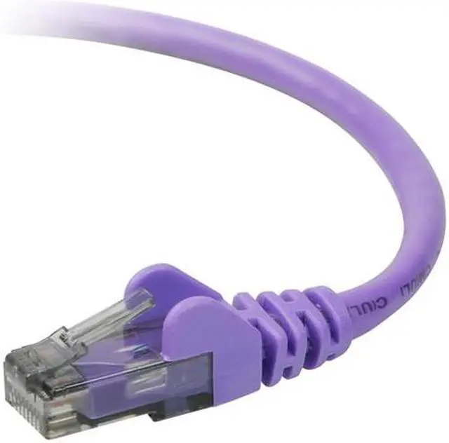 Main image of Belkin A3L980-07-PUR-S 7 ft. Cat 6 Purple Network Cable
