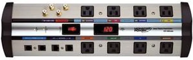 Main image of MONSTER MP HTS 1000 MKIII 8 ft. 8 Outlets 6125 joules Home Theater PowerCenter HTS 1000 MKIII with Clean Power Stage 2