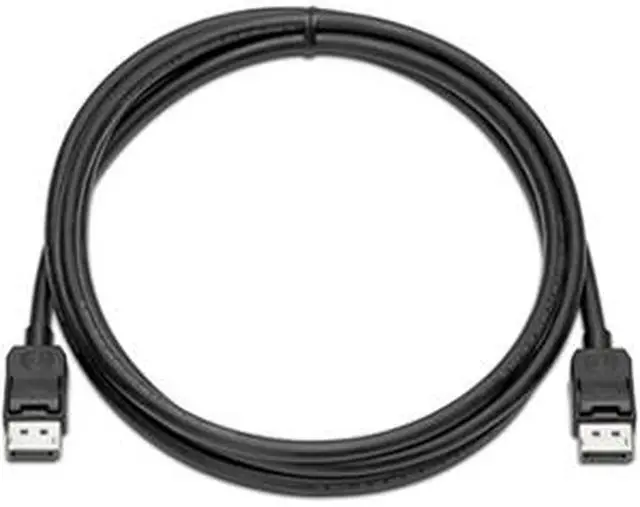 Main image of HP VN567AA 6.6 ft. Black 1 x DisplayPort to 1 x DisplayPort DisplayPort Cable Kit Male to Male