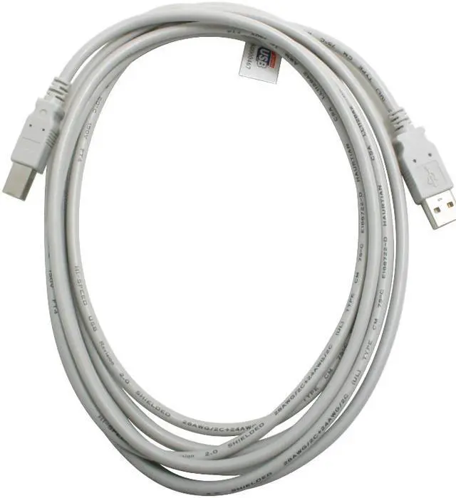 Main image of GENERIC 10U2-02210 Beige AM/ BM USB 2.0 Beige Cable - OEM