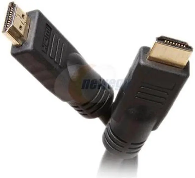 Main image of GENERIC GNHC-283206-G 6 ft. Black HDMI V1.3/CAT.2 (1080P) 28AWG Cable Male to Male