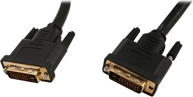 Main image of Coboc DVI-6-MM Black Male to Male DVI-D Male to DVI-D Male Dual Link Cable