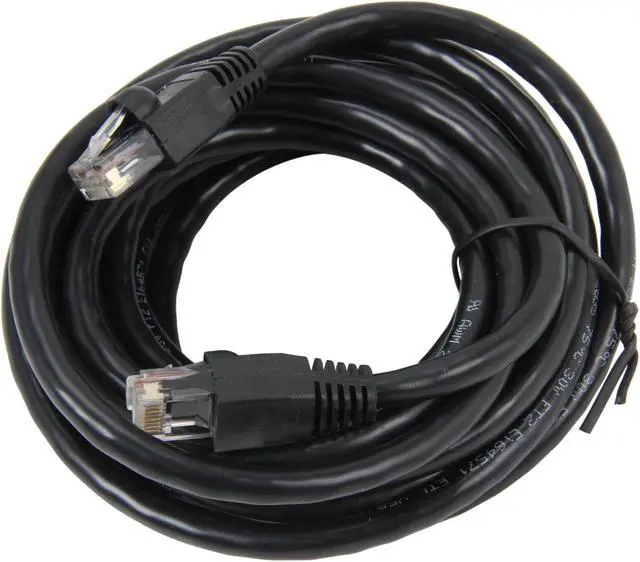 Alt view image 2 of 3 - Coboc 14 ft. Cat 6 550Mhz UTP Network Cable (Black)