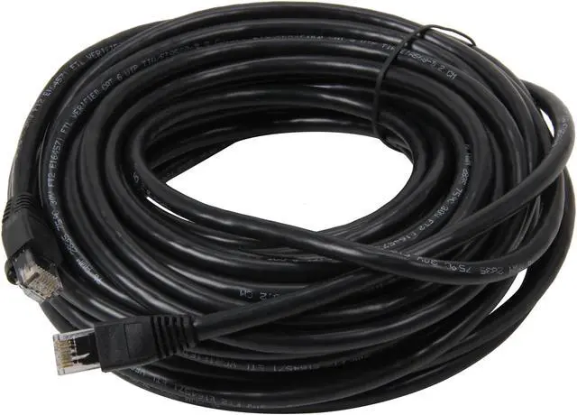 Alt view image 2 of 3 - Coboc 50 ft. Cat 6 550MHz UTP Network Cable (Black)