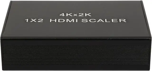 Alt view image 6 of 6 - Coboc HM-SPL-4KUP-1X2 2 Ports 1 in 2 out 4K2K HDMI Scaler splitter w/4K2K,1080P,3D HDCP Supports - Up & Down Scaling 1080P and UHD 4K at 24/25/30fps input.
