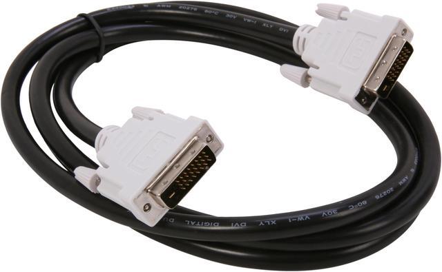Alt view image 2 of 3 - Rosewill 6ft. DVI-D (24+1) Male to DVI-D (24+1) Male Digital Dual Link Cable, Model RCW-401