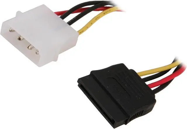 Main image of Rosewill 6" Serial ATA I, II 5.25" Male to 15P Serial ATA Female Power adapter cable Model RCW-305