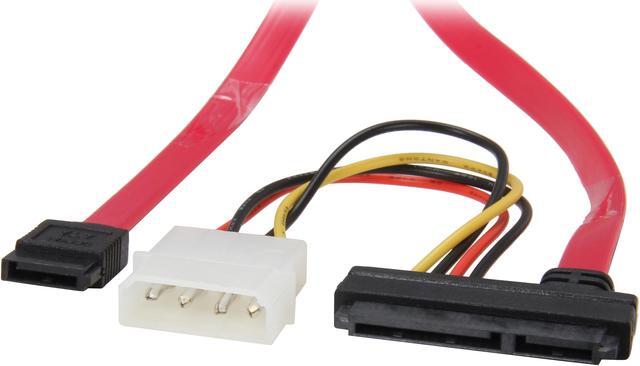 Main image of Rosewill RCW-307 - 6" Power Cable & 30" Data Cable - Serial ATA Data and Power Combination Cable