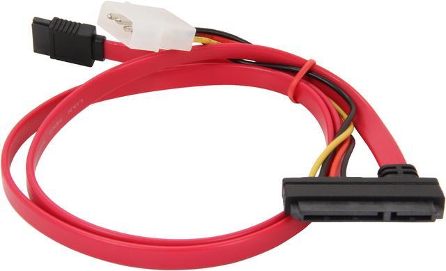 Alt view image 2 of 3 - Rosewill RCW-307 - 6" Power Cable & 30" Data Cable - Serial ATA Data and Power Combination Cable