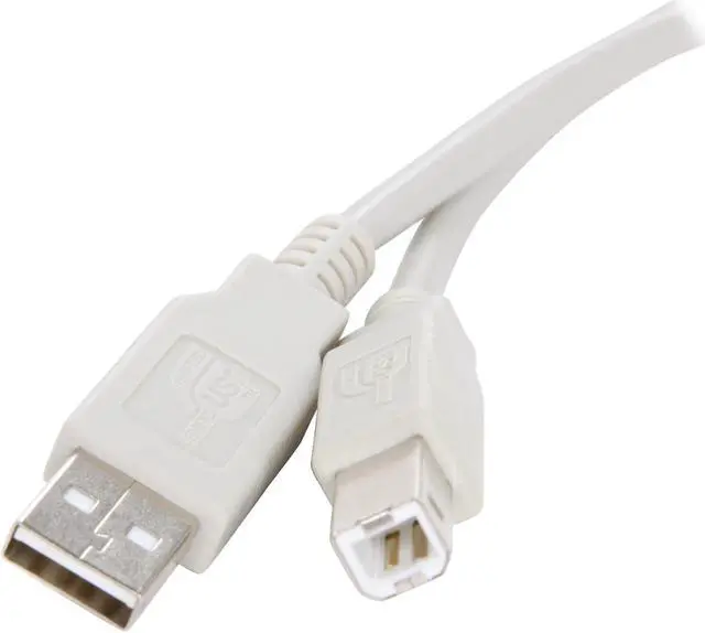 Main image of Rosewill 10ft. USB2.0 A Male to B Male Cable, Beige, Model RCW-104