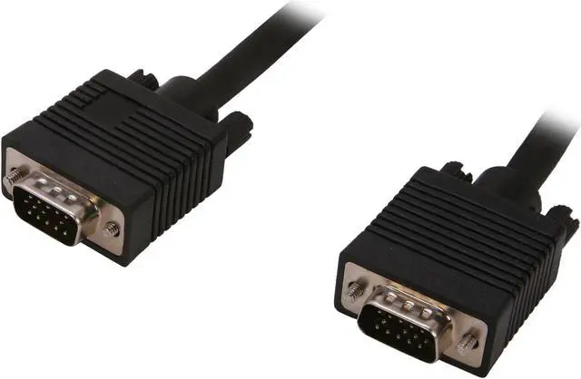 Main image of Rosewill RCW-802 - 6-Foot VGA / SVGA Male to Male Coaxial Cable with Dual Ferrites Cores