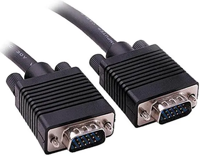 Main image of Rosewill RCW-803 - 10-Foot VGA / SVGA Male to Male Coaxial Cable with Dual Ferrites Cores