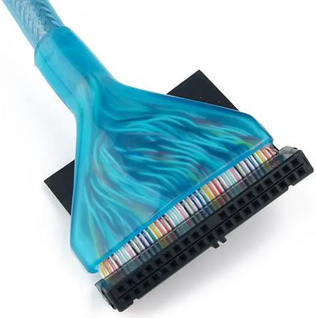 Alt view image 2 of 2 - Rosewill RCW-405 18" /Ultra ATA Round Cable /UV Blue