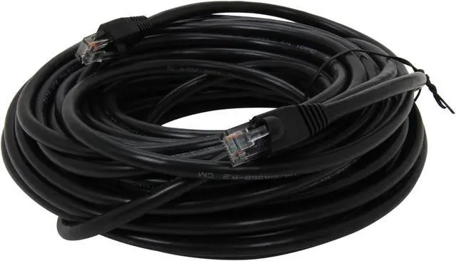 Alt view image 2 of 3 - Rosewill RCW-566 - 50-Foot Cat 6 Network Cable - Black