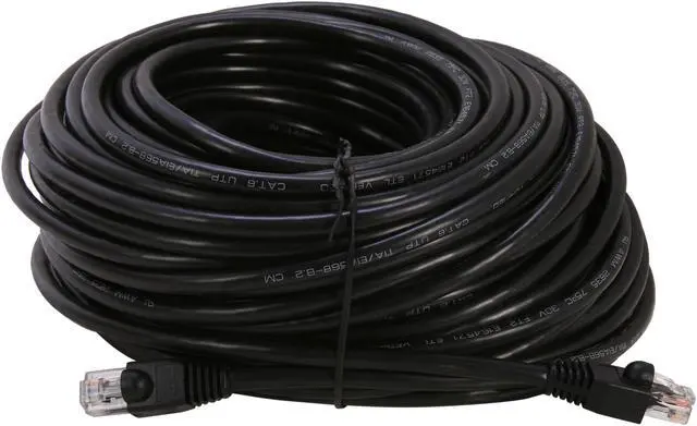 Alt view image 2 of 3 - Rosewill RCW-568 - 100-Foot Network Cable - Cat 6 - Black