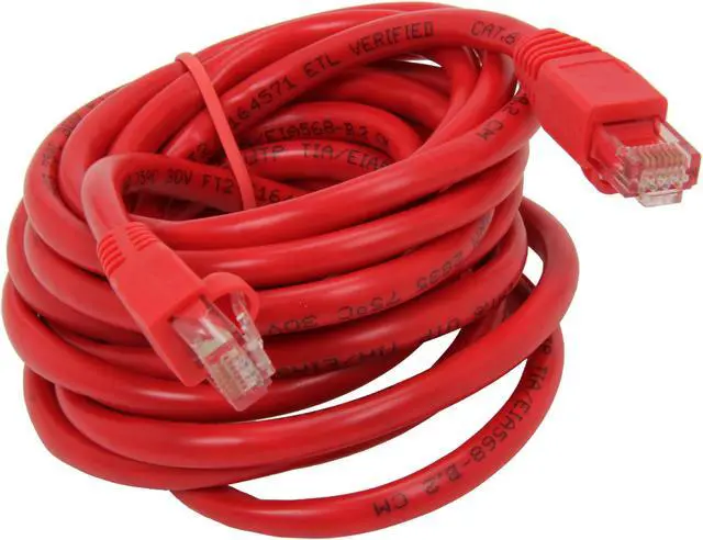 Alt view image 2 of 3 - Rosewill RCW-590 10ft. /Network Cable Cat 6 Red
