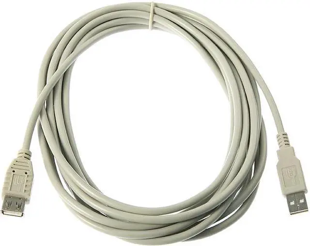 Alt view image 2 of 3 - Rosewill RC-16-U-AMF-BG - 16-Foot USB 2.0 A Male to A Female Extension Cable - Beige